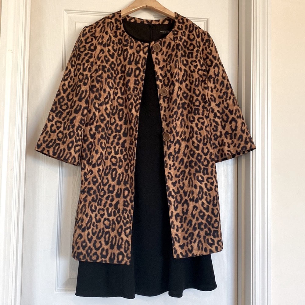 Cheetah coat size 4